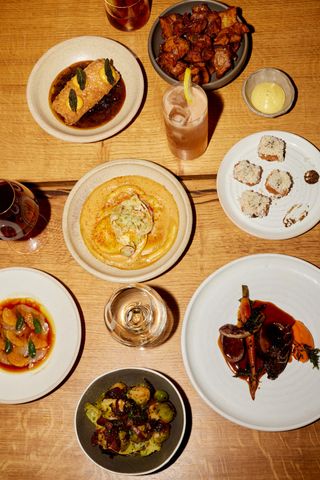 Image may contain Brunch Food Food Presentation Cup Plate Bread and Meal