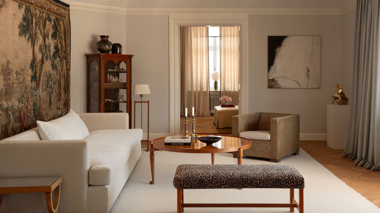 A Belle Époque apartment in the elegant heart of Stockholm gets an airy, serene new look
