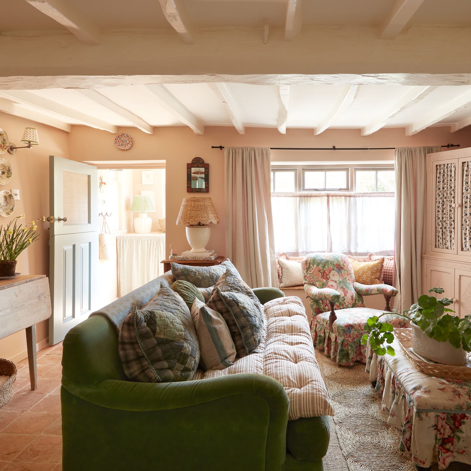A fun sofa update that will instantly make your sitting room feel more designed