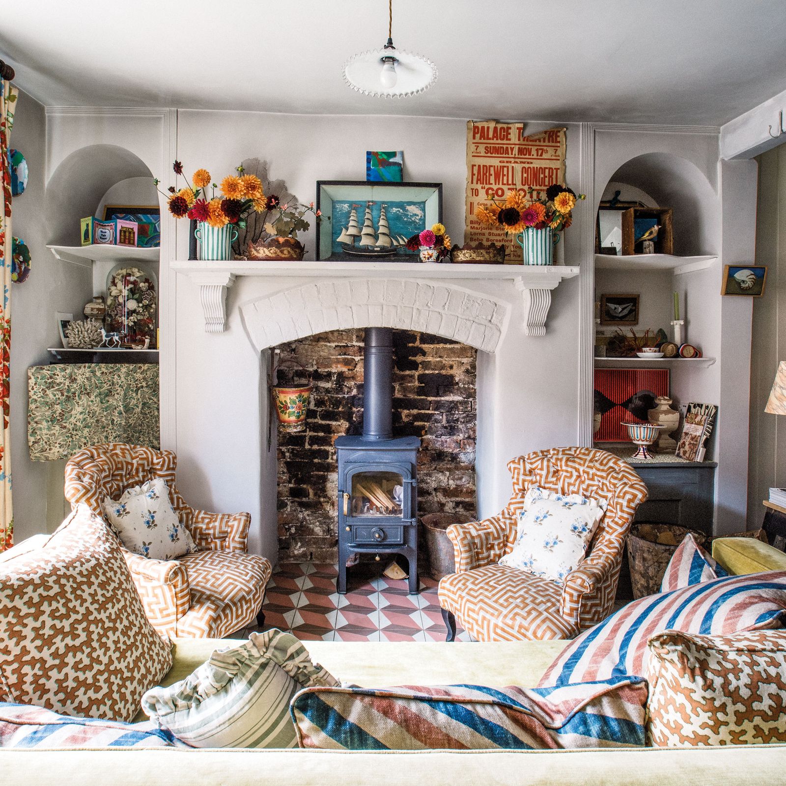 A decorator's enchanting Regency cottage in the pretty Shropshire town of Ludlow